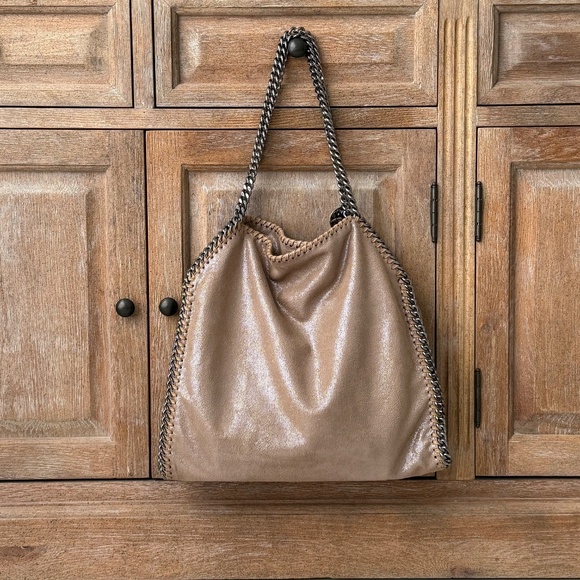 Stella McCartney Shaggy Deer Small Tote in Redwood - Picture 3 of 16